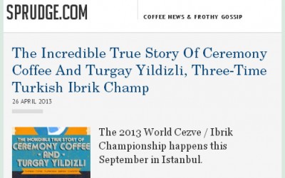 The Incredible True Story Of Ceremony Coffee And Turgay Yildizli, Three-Time Turkish Ibrik Champion