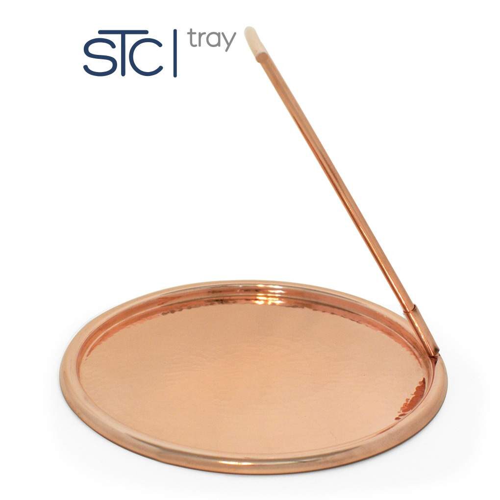 STC I Tray - copper hand hammered